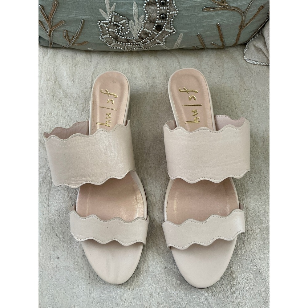 FRENCH SOLE FS / NY Cream Leather FAVE 8.5 Spain